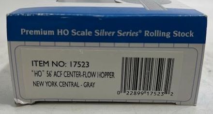 Bachmann 17523 HO Scale New York Central 56' ACF Center-Flow Hopper NIB