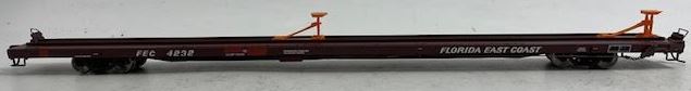 Walthers 932-40827 HO Scale Florida East Coast All-Purpose 89' Flatcar #4232 LN/Box