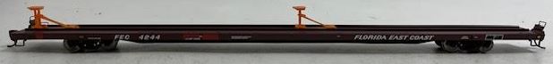 Walthers 932-40828 HO Scale FEC TTWX Flat Car #4244 with P-S Hitches LN/Box
