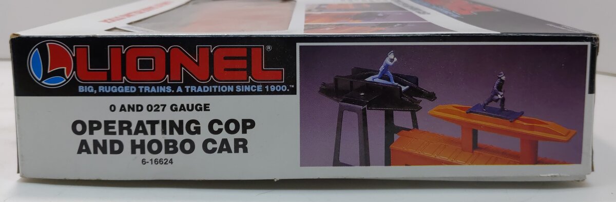 Lionel 6-16624 O Gauge New Haven Cop and Hobo Car LN/Box