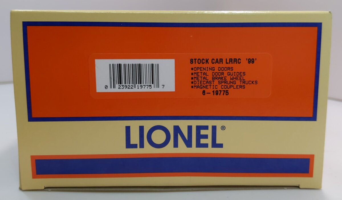 Lionel 6-19775 O Gauge LRRC Stock Car #3356 LN/Box