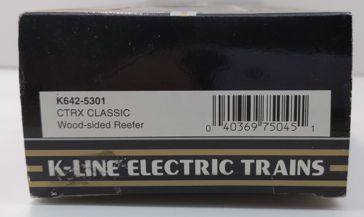 K-Line K642-5301 O Circus Woodside Refrigerator Car LN/Box