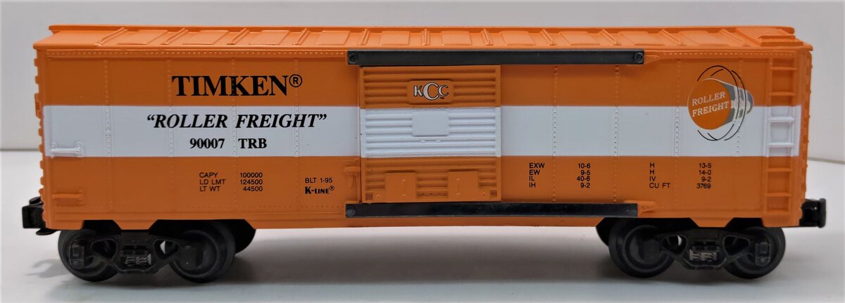 K-Line K-90007 O Gauge Timken Roller Freight Boxcar LN/Box