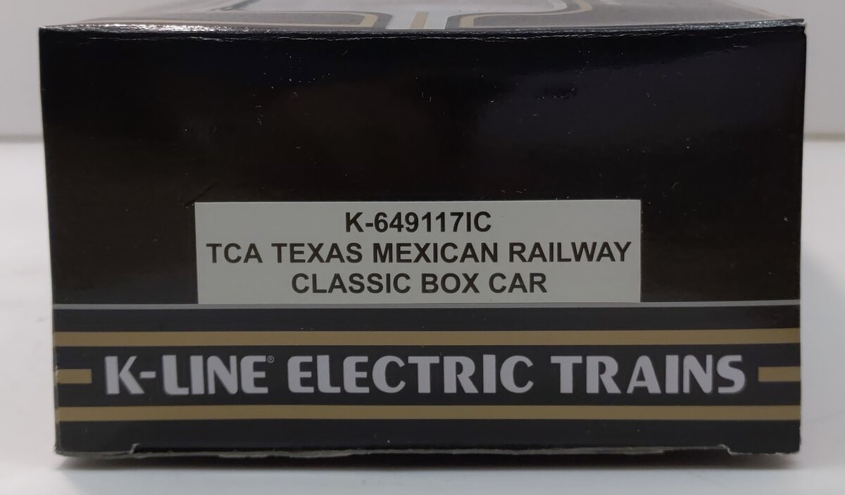 K-Line K649117IC TCA Texas-Mexican Railway Box Car LN/Box