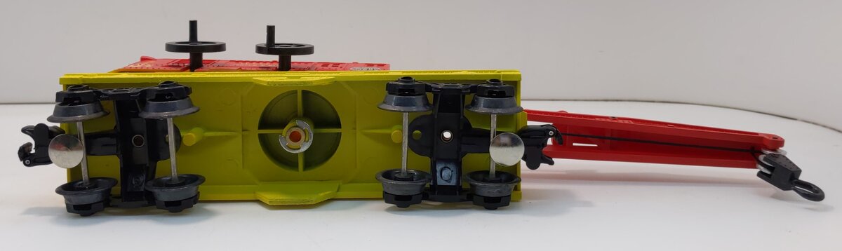 K-Line K6810 O Ringling Bros and Barnum & Bailey Operating Crane Car LN/Box