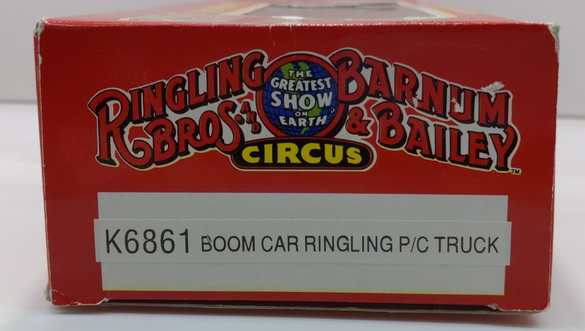 K-Line K6861 O Ringling Bros & Barnum & Bailey Circus Boom Car LN/Box