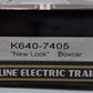K-Line K640-7405 O Gauge New Look Boxcar NIB
