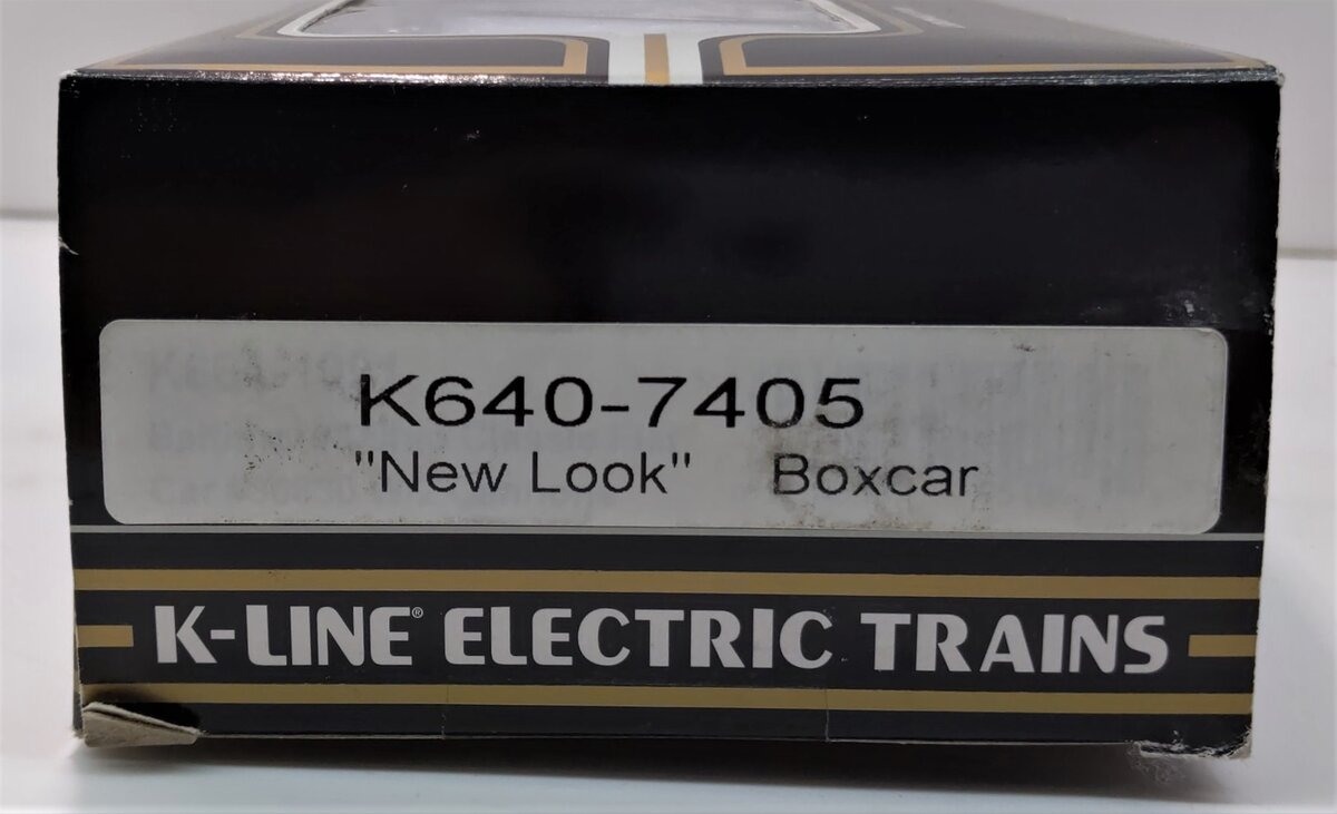K-Line K640-7405 O Gauge New Look Boxcar NIB