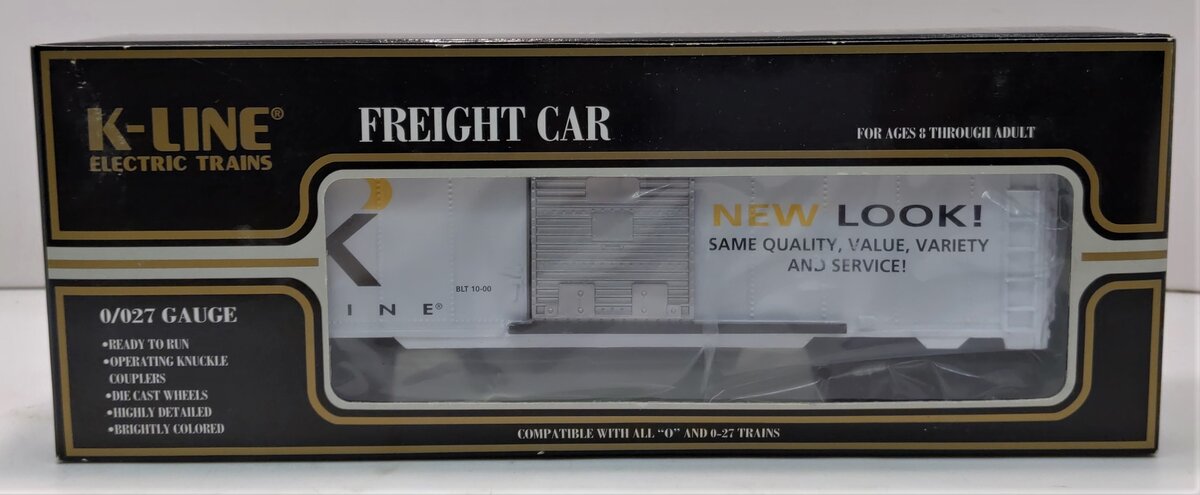 K-Line K640-7405 O Gauge New Look Boxcar NIB