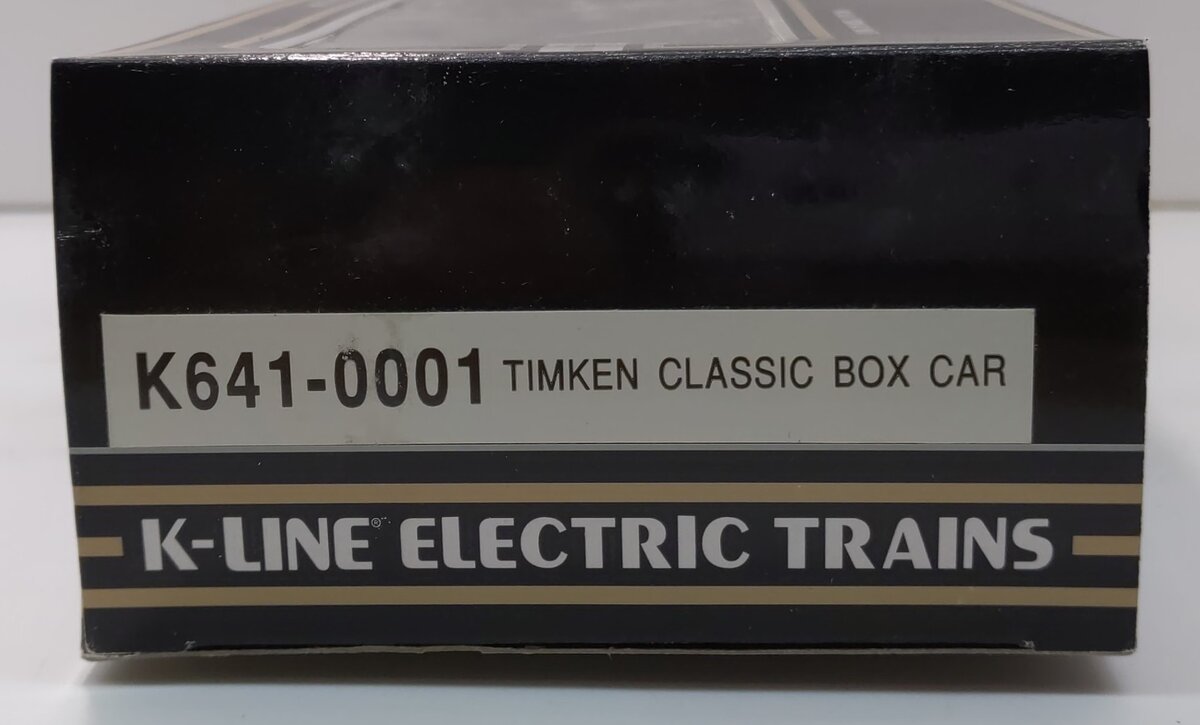 K-Line K641-0001 O Gauge Timken® Classic Boxcar LN/Box