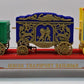 K-Line K691-5303 O Gauge Circus Flatcar w/ 3 Circus Wagons NIB