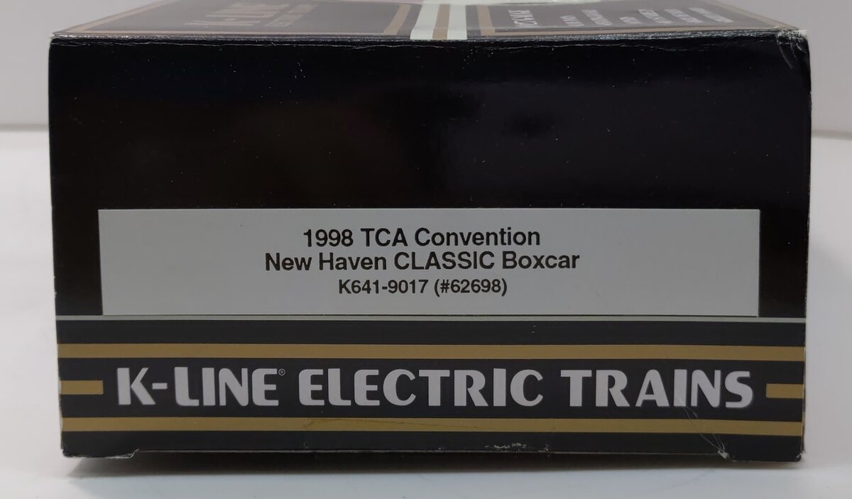 K-Line K641-9017 O Gauge TCA 1998 New Haven Convention Boxcar LN/Box