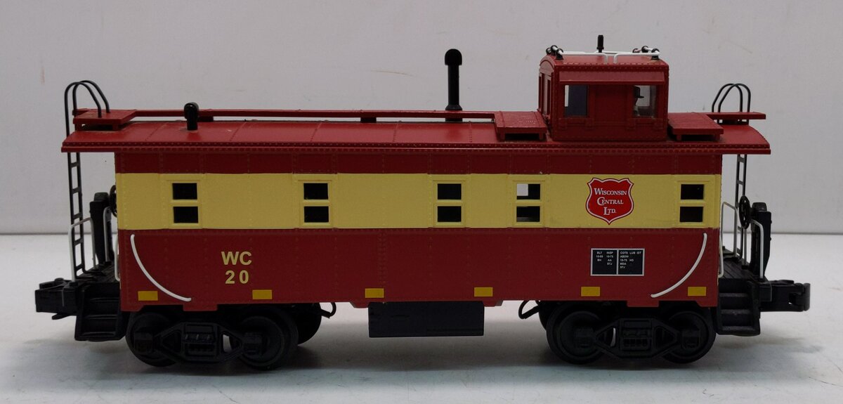 MTH 30-77004 Wisconsin Central Illuminated Steel Caboose NIB