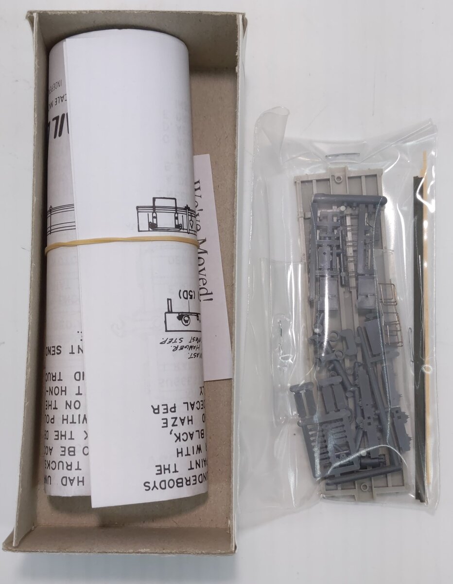 Rail Line 131 HOn3 6700 Series Denver & Rio Grande Western 30' Idler Flatcar Kit