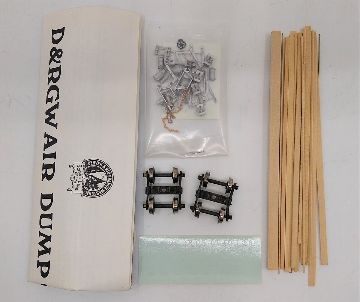 Rio Grande Models 3301 HO Scale D&RGW Air Dump Gon Kit
