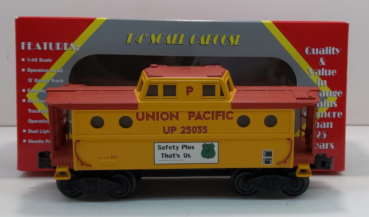 Williams CAB125 O UP N5C Caboose #25035 EX/Box