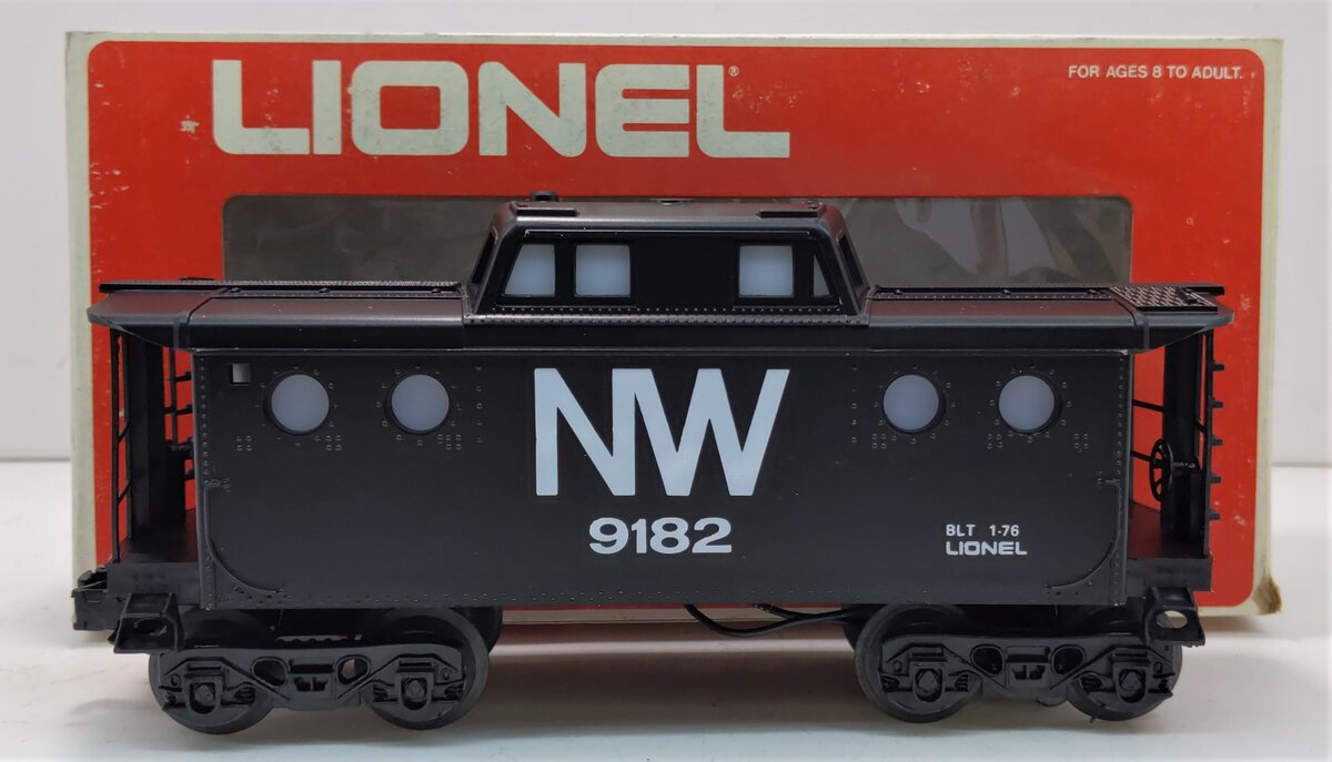 Lionel 6-9182 O Gauge Norfolk & Western N5C Caboose LN/Box