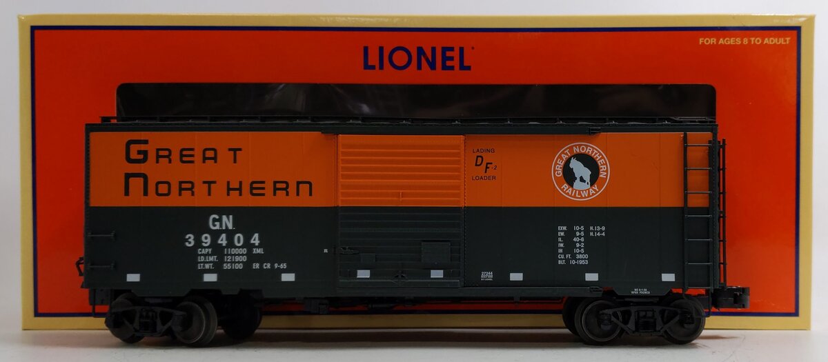 Lionel 6-27244 O Gauge Great Northern PS-1 Boxcar #39404 NIB