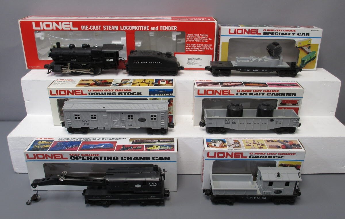 Lionel 6-1502 Lionel  O Gauge NYC Yard Chief Steam Freight Train Set NIB