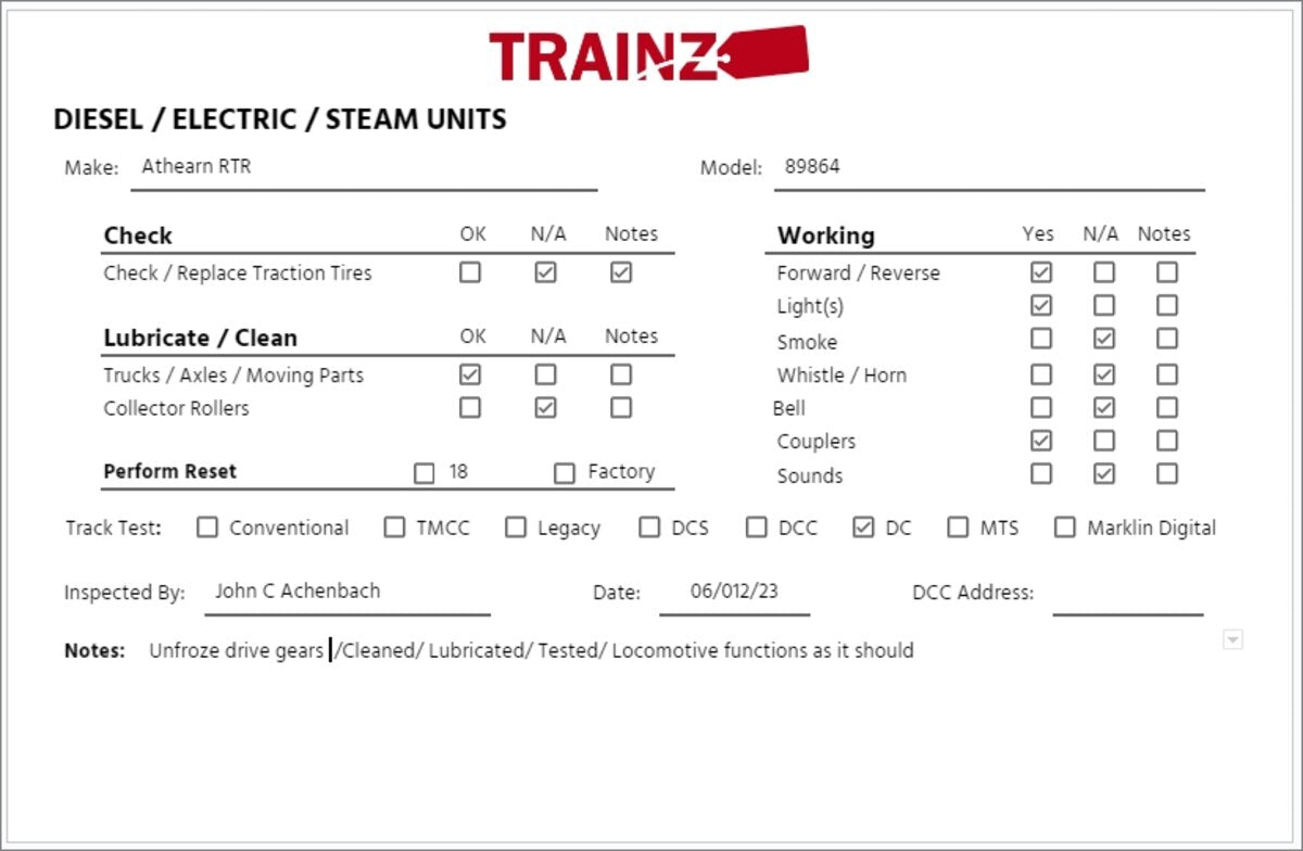 Athearn 89864 Pacific Harbor Line SD40 Diesel Locomotive #63