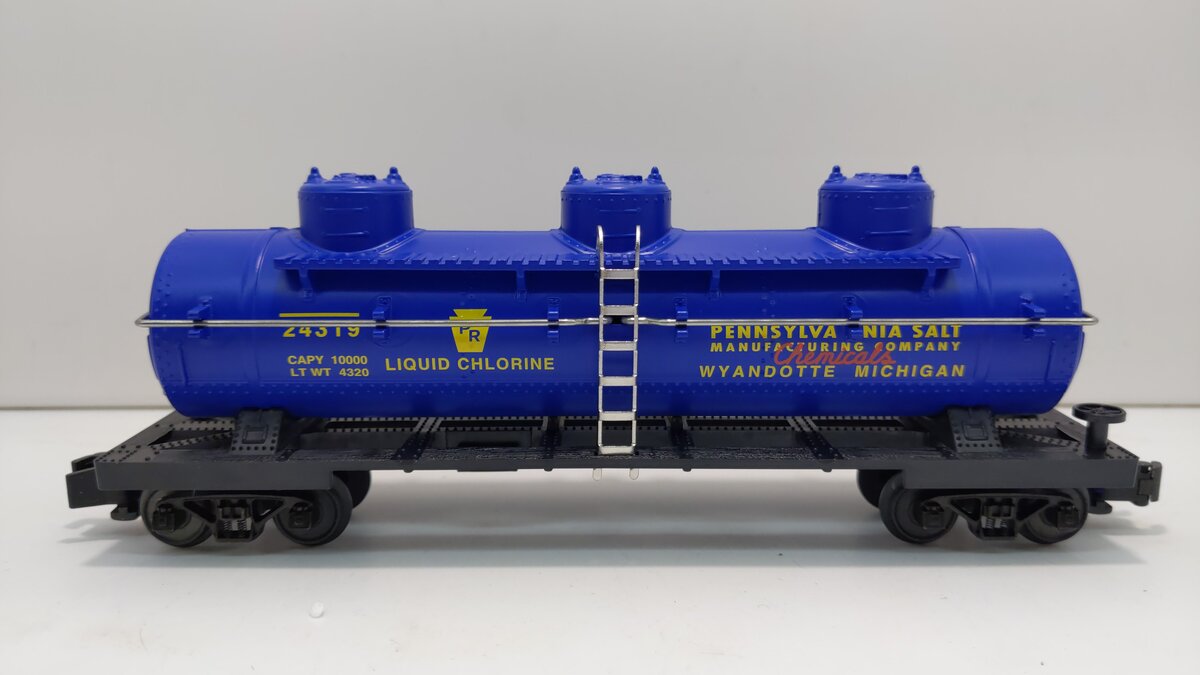 K-Line K511-013 S Gauge Pennsylvania Salt Tank Car #24319 EX/Box