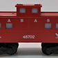 American Flyer 6-48702 S Scale Wabash Square Window Caboose LN/Box