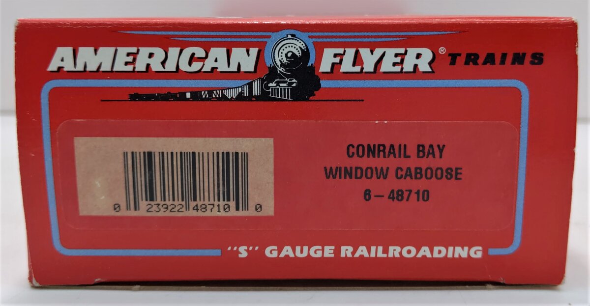American Flyer 6-48710 S Scale Conrail Bay Window Caboose #21503 LN/Box