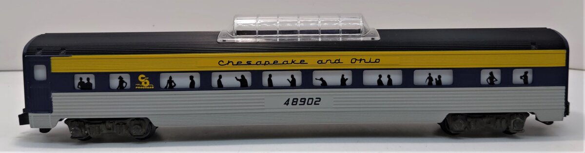 American Flyer 6-48902 S Gauge Chesapeake & Ohio Vista Dome Car LN/Box