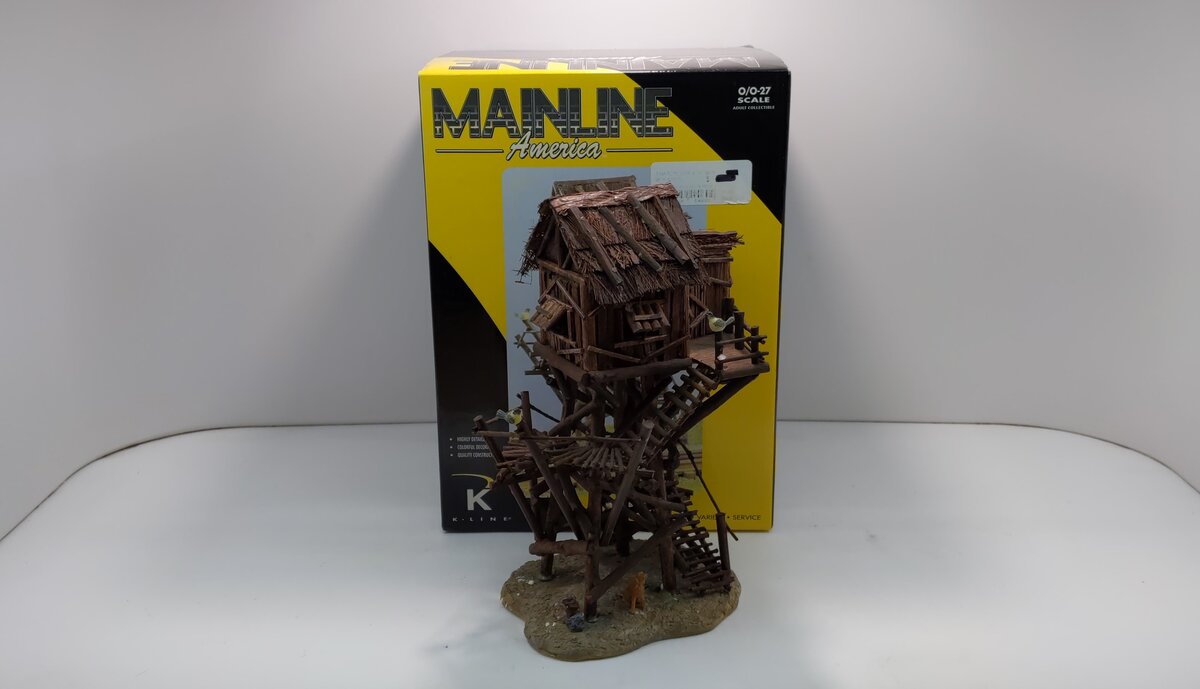 K-Line K-43023 Pinewood Perch Ceramic Treehouse LN/Box