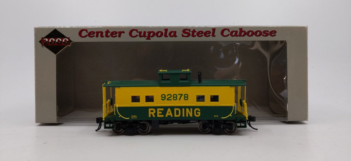 Proto 2000 31266 HO Scale Reading Center Cupola Steel Caboose #92878 LN/Box