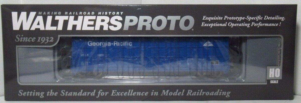Walthers 920-101925 HO Georgia Pacific 56' Thrall All-Door Boxcar #50230 LN/Box
