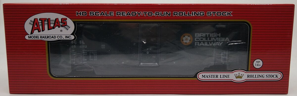 Atlas 20006076 HO British Columbia Railway NSC 5277 50' Plug-Door Boxcar #851012