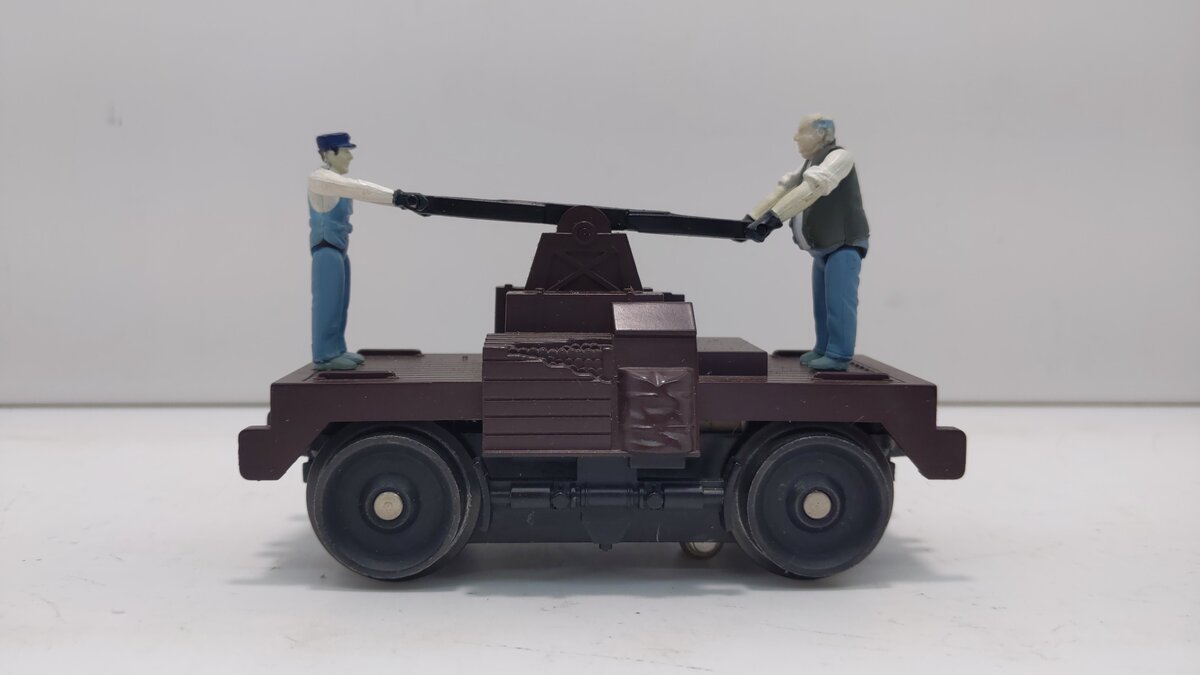 MTH 30-2509 O Gauge Tuscan Operating Hand Car NIB