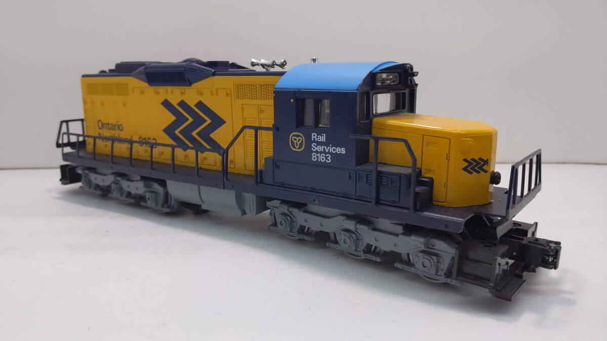 Lionel 6-8163 O Gauge Ontario Northland SD-18 Dummy Diesel Engine #8163 w/ Horn EX/Box