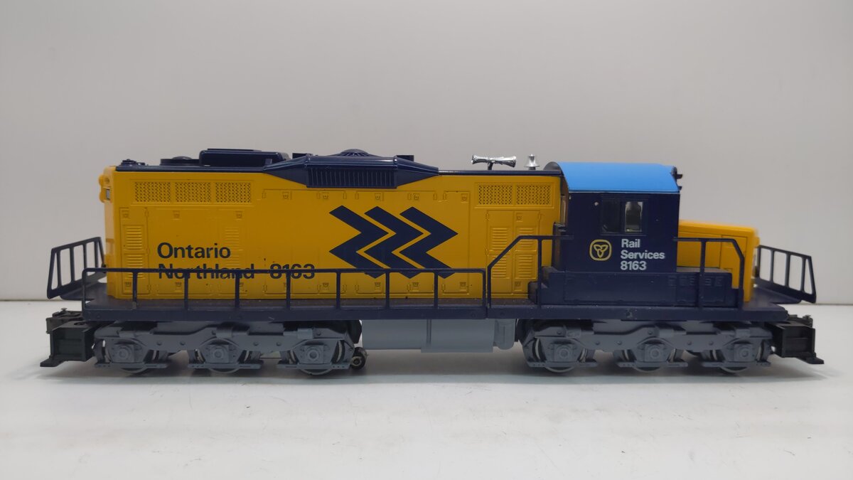 Lionel 6-8163 O Gauge Ontario Northland SD-18 Dummy Diesel Engine #8163 w/ Horn EX/Box