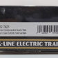 K-Line K632-7421 O Gauge Delaware Quarter Tank Car LN/Box