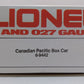 Lionel 6-9442 O Gauge Canadian Pacific Boxcar #9442 LN/Box