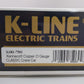 K-Line K681-7501 O Kennecott Copper Operating Crane Car LN/Box