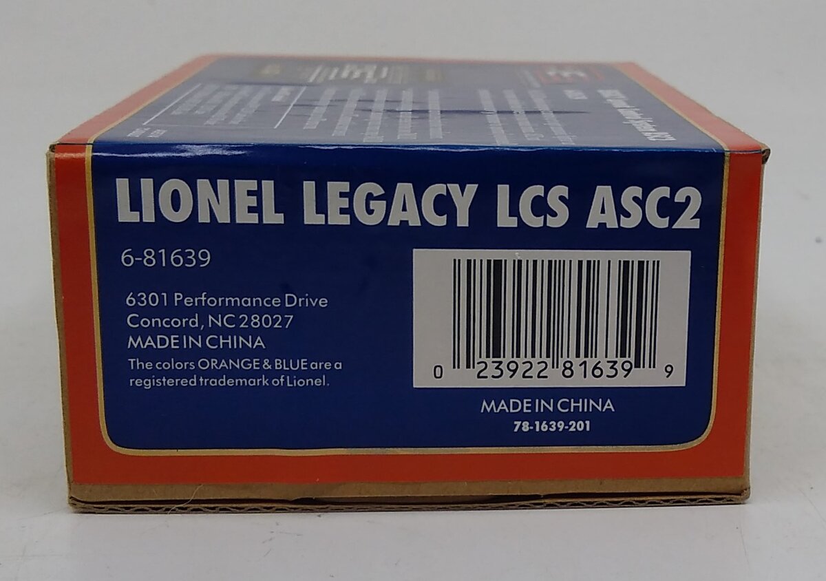 Lionel 6-81639 Legacy LCS Accessory Switch Controller 2 (ASC2) LN/Box