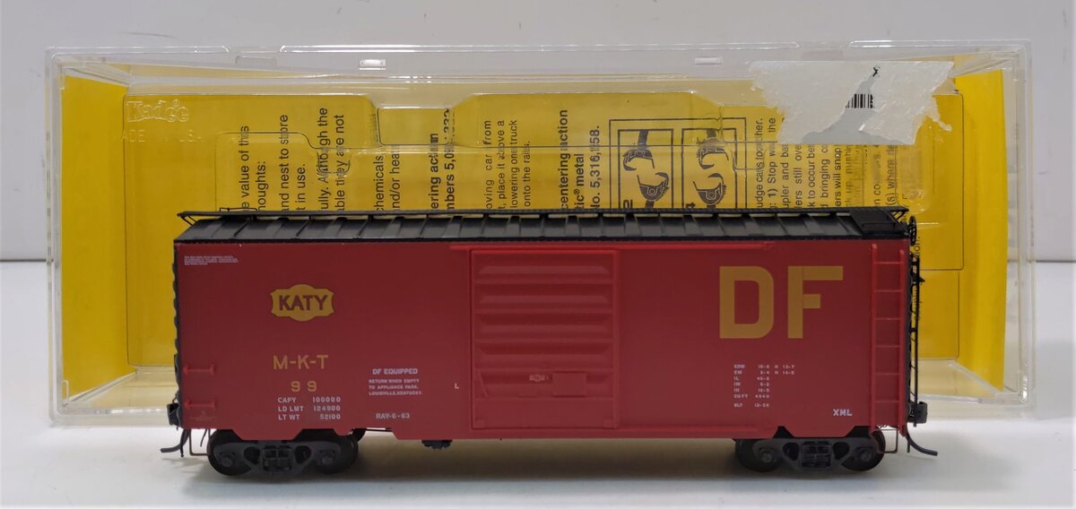 Kadee 5218 HO Missouri-Kansas-Texas 40' PS-1 Standard Boxcar #99 LN/Box