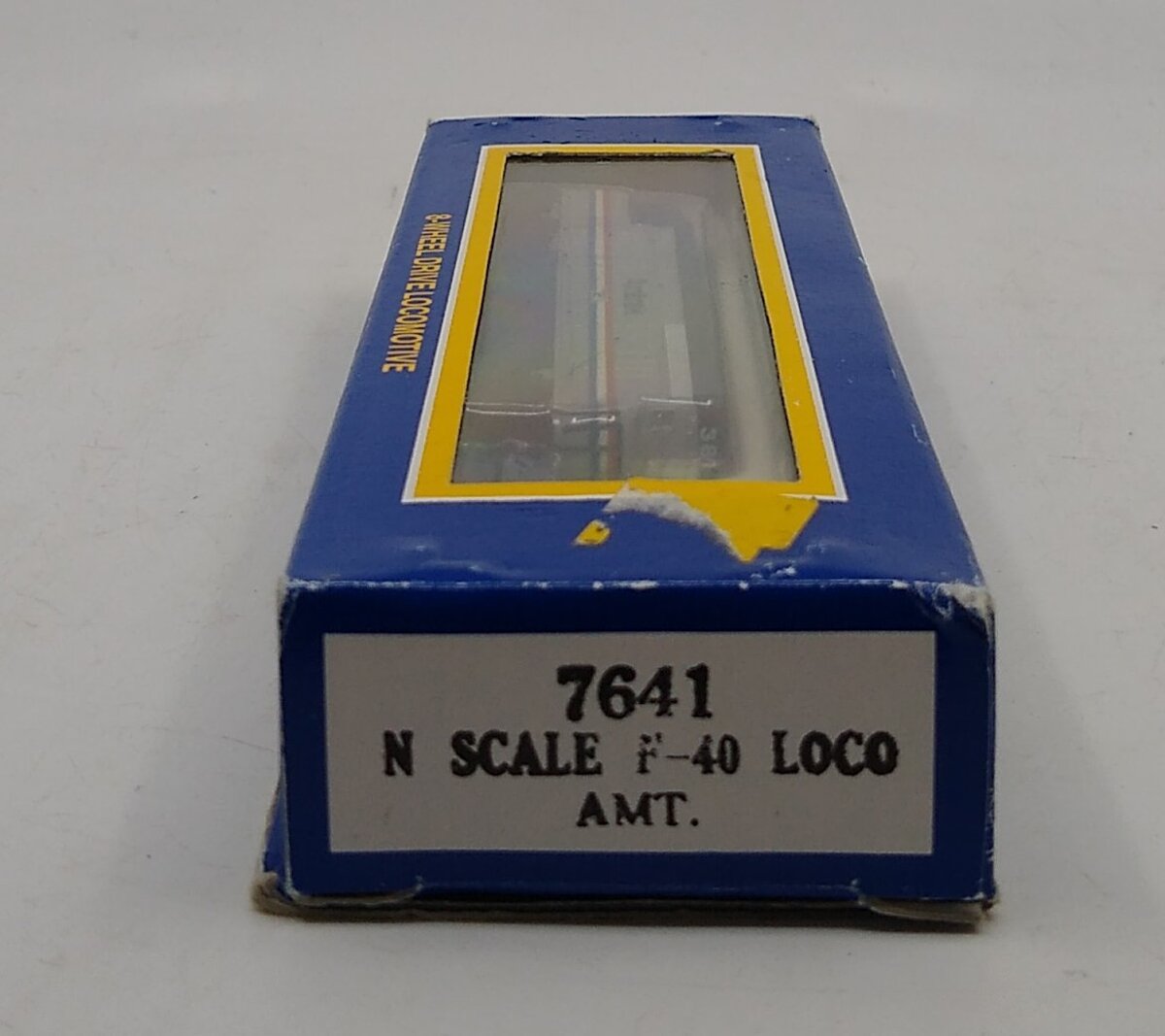 Life Like 7641 N Scale Amtrak F-40 Diesel Locomotive #381