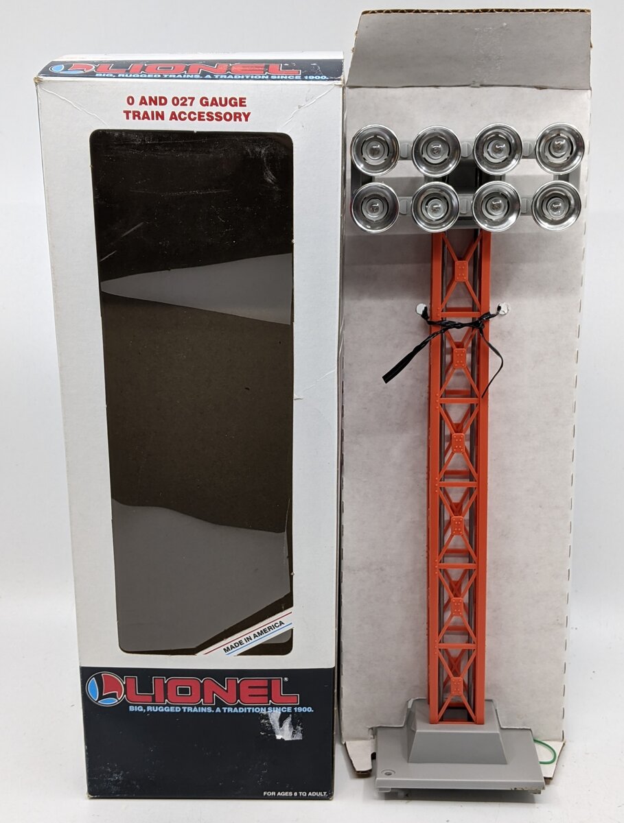 Lionel 6-12759 O/O27 Gauge 8-Lamp Floodlight Tower LN/Box