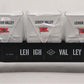 MTH 30-72074 O Gauge Lehigh Valley Gondola Car with Five LCL Containers #33054