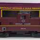MTH 20-91020 O Scale Lehigh Valley Extended Vision Caboose #95016 LN/Box