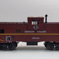 MTH 20-91020 O Scale Lehigh Valley Extended Vision Caboose #95016 LN/Box