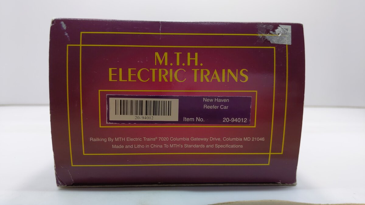 MTH 20-94012 O Gauge New Haven Reefer Car #45097 EX/Box
