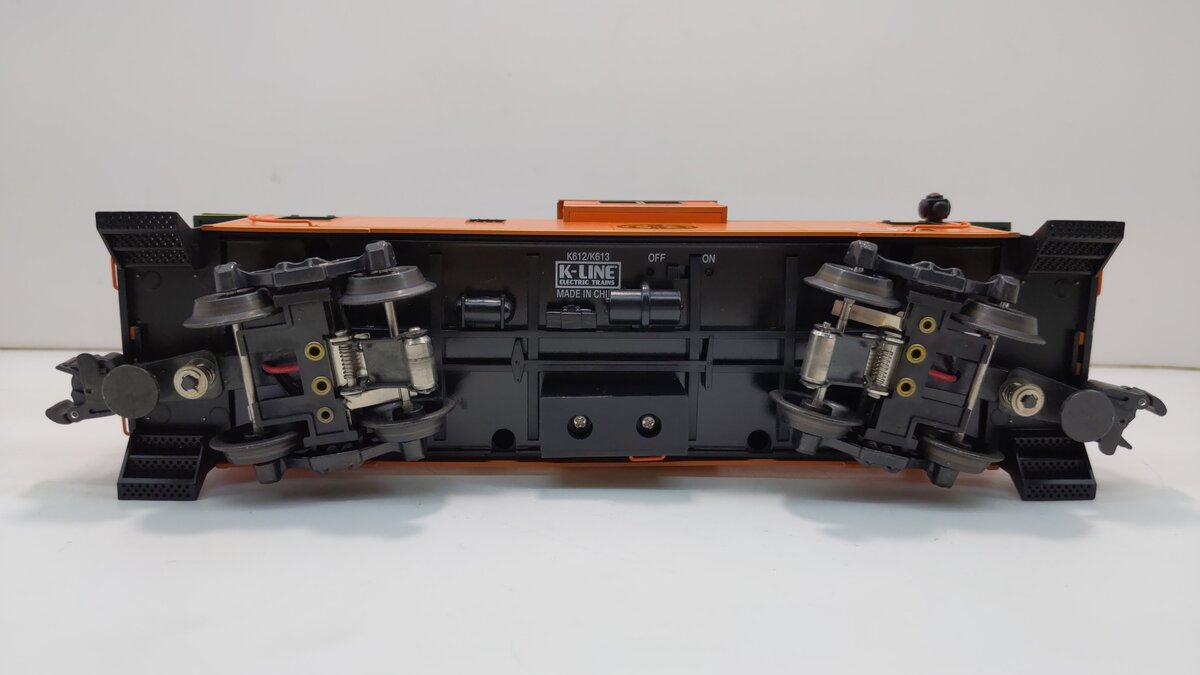K-Line K613-1171 BNSF Extended Vision Caboose (3-Rail) LN/Box