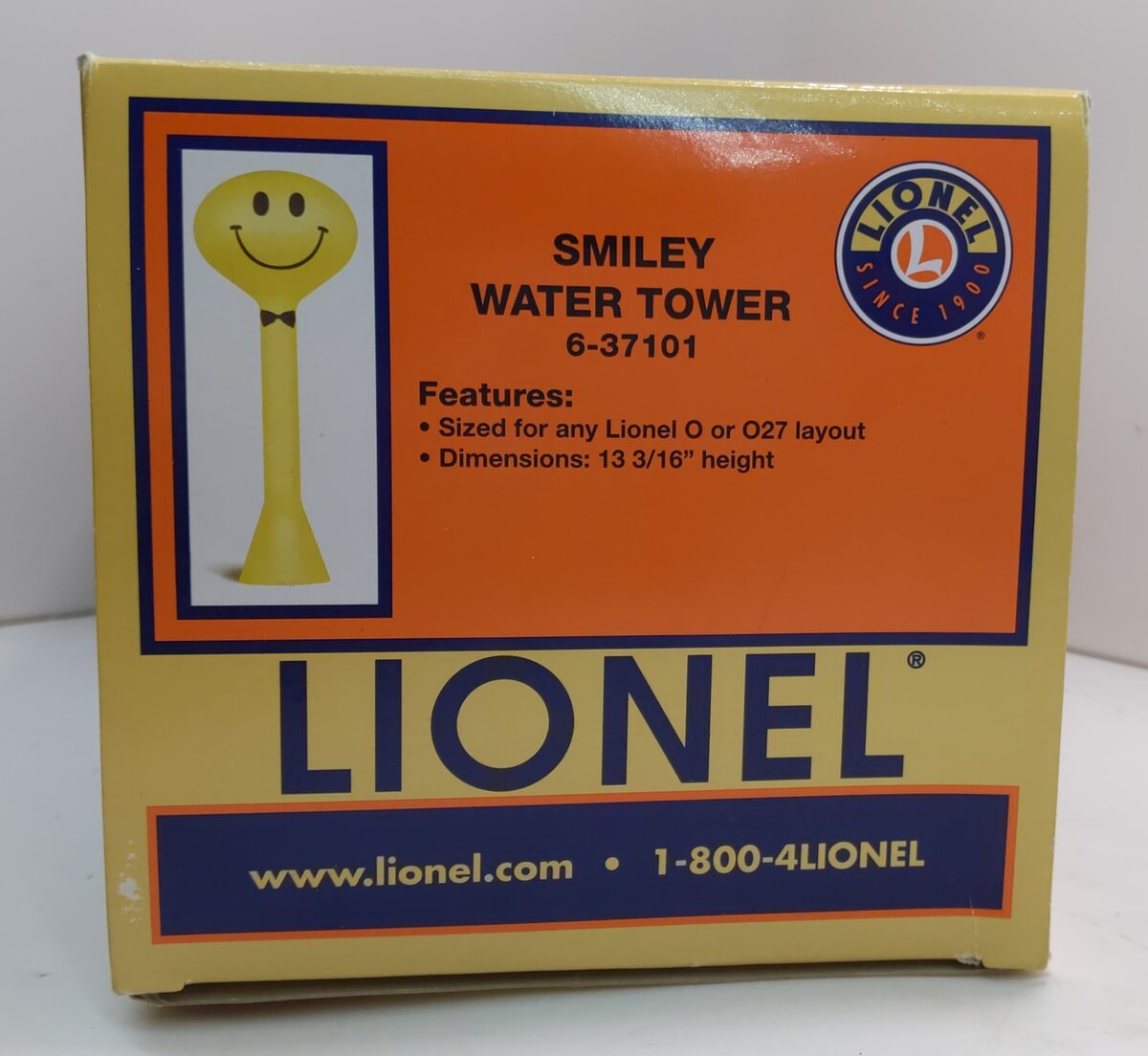 Lionel 6-37101 O Smiley Water Tower EX/Box