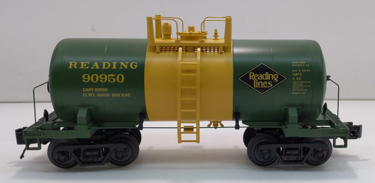 MTH 20-96735 O Reading Premier 8000 Gallon Tank Car #90950 LN/Box
