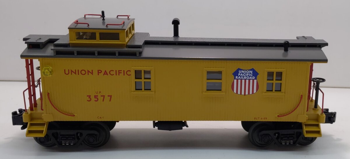 MTH 30-8505 O Gauge Union Pacific Die-Cast Illuminated Caboose #3577 LN/Box